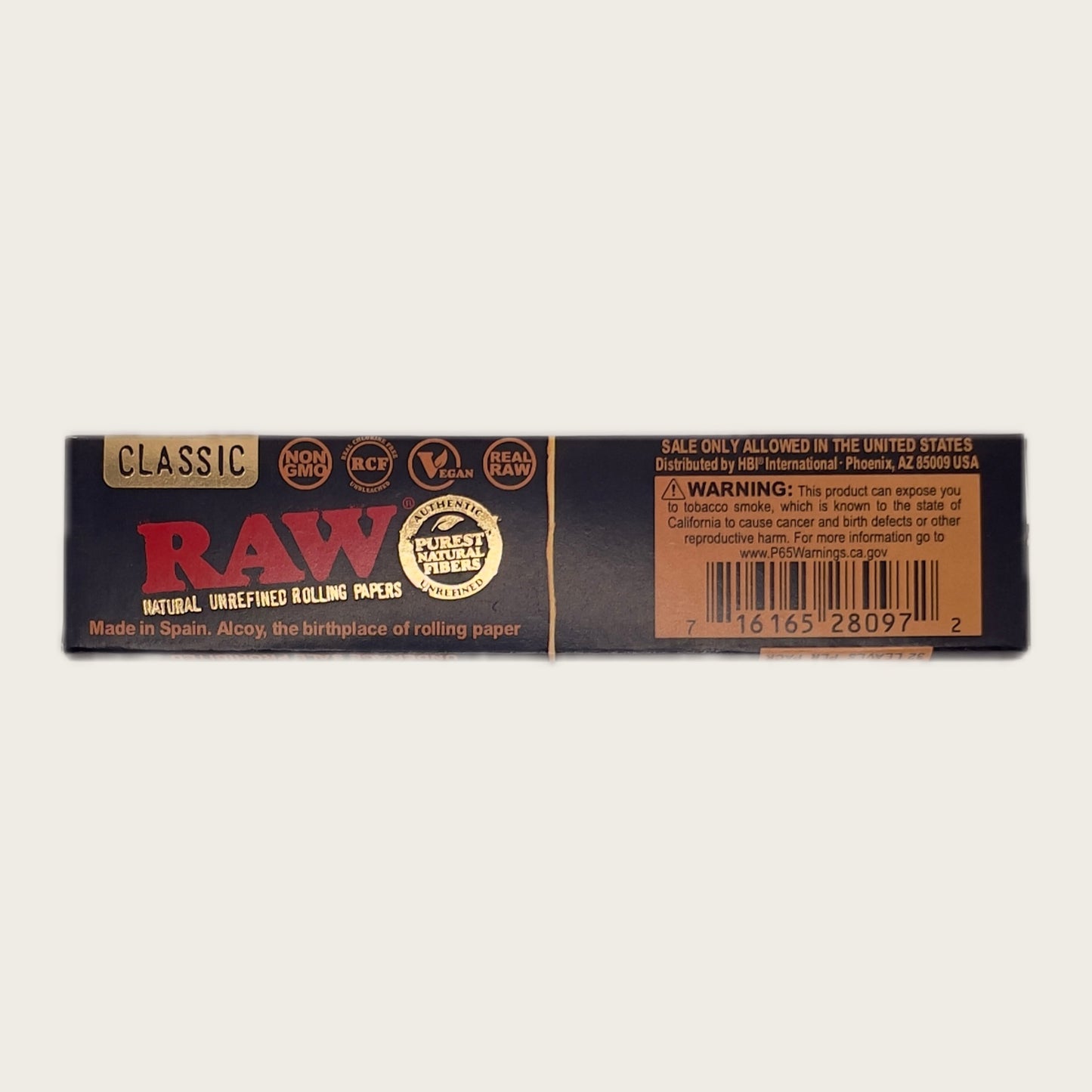 RAW CLASSIC BLACK PAPERS - CANNACON - THAILANDS PREMIUM CANNABIS DELIVERY