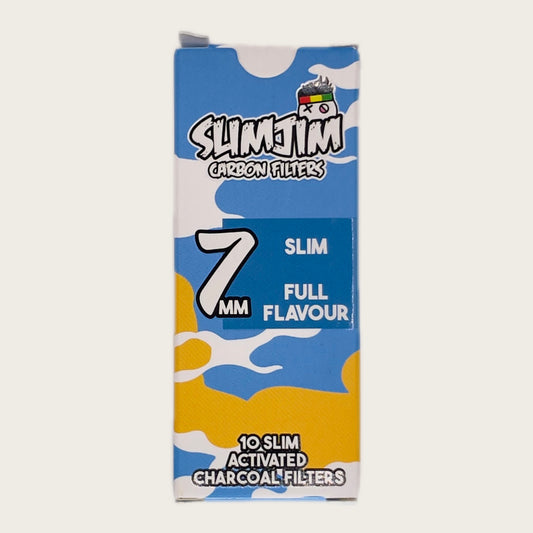 SLIM JIM 7MM CARBON FILTER FULL FLAVOR 10X - CANNACON - THAILANDS PREMIUM CANNABIS DELIVERY